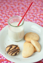 milk and cookies