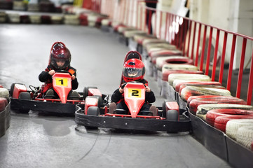 Competition for children karting