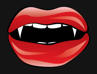 Vampire lips