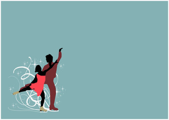 Figure Skating background © István Hájas