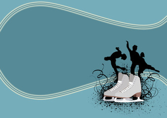 Figure Skating background © István Hájas