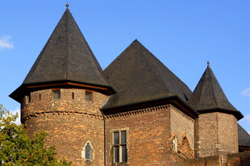 Fototapeta na wymiar Burg Linn w Krefeld LINN