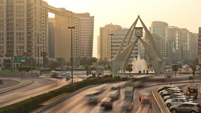 Dubai Clocktower 4K timelapse