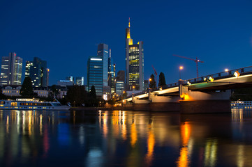 Obraz premium Frankfurt Skyline