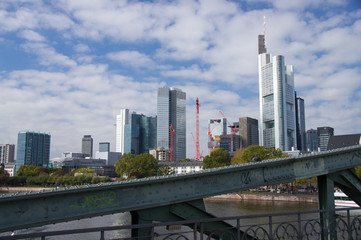 Obraz premium Frankfurt Skyline