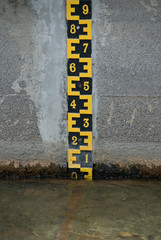 Water level, Water gauge.