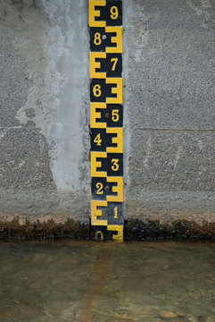 Water level, Water gauge.
