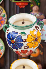 Decorated pot