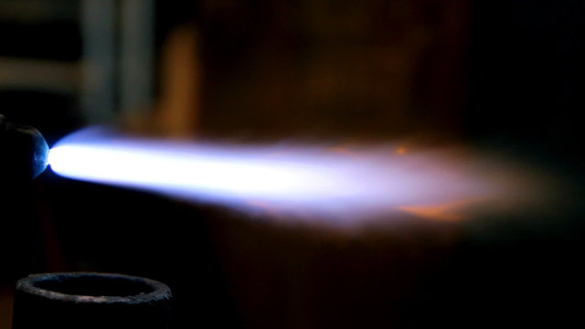 gas welding flame