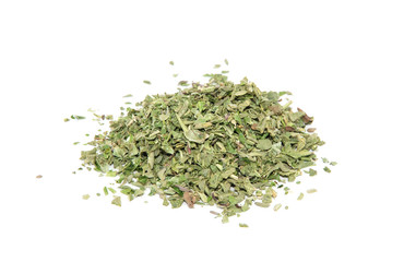 Fototapeta na wymiar Mixed herbs, isolated on a white background