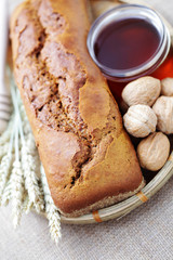 walnut and honey bread