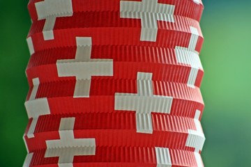 Schweizer Laterne, Nationalfeiertag 1. August