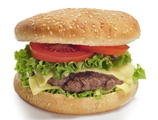 Gran hamburguesa.