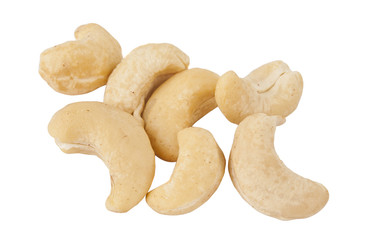 cashew nuts isolated