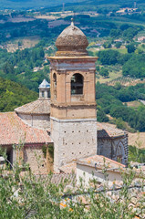 Church of St. Agostino. Amelia. Umbria. Italy.