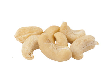 cashew nuts isolated