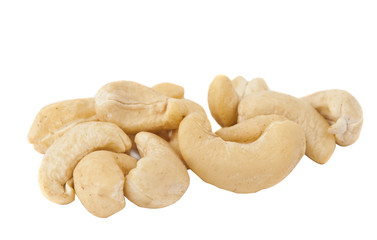 cashew nuts isolated