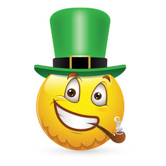 Smiley Emoticons Face Vector - Uncle Sam