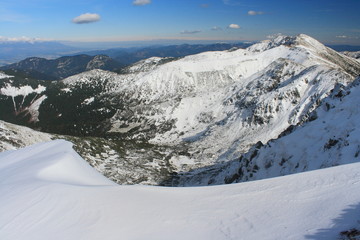 Low Tatras in early winter