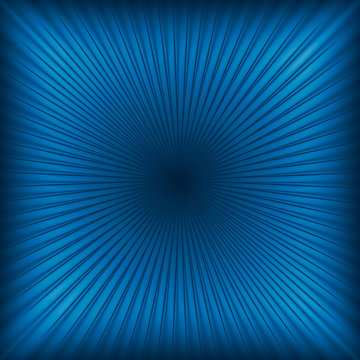 Blue abstract light rays background or texture