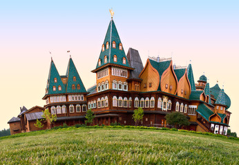 A wooden residence of the Russian Tsars
