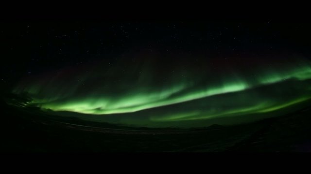 Northern Lights timelapse