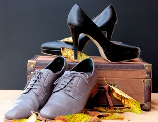 Schuhe Leder