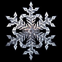 Celtic ornament - snowflake