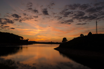 atardecer