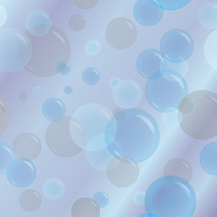 Abstract background with soap bubbles