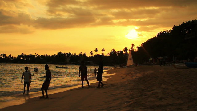 exotic matara beach, sri lanka