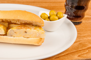 Tortilla bocadillo