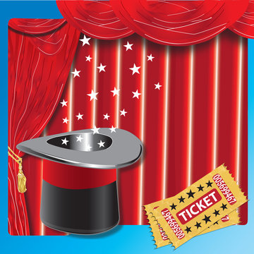 Magic Show Illustration