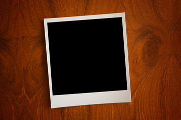 blank photo paper