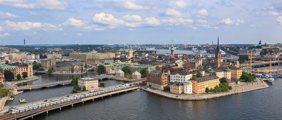 Fototapeta na wymiar Zobacz w Sztokholmie, Szwecja