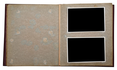 Fototapeta premium old photo album