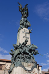 Virgen blanca square, Vitoria, Alava, Spain