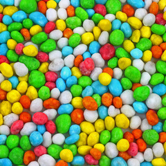 Fototapeta na wymiar Sweet pebbles background