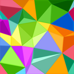 Obraz premium geometric style colorful background