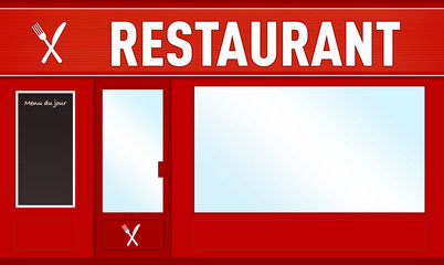 fa&ccedil;ade restaurant