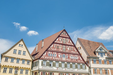 Obraz premium Market Square in Esslingen am Neckar, Germany