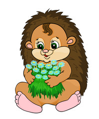 cartoon hedgehog