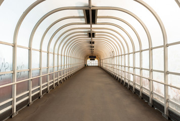 Hallway with brigh light