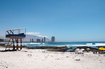 Cavancha beach, Iquique (Chile)