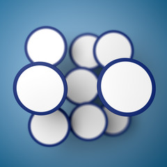 Abstract bubble design