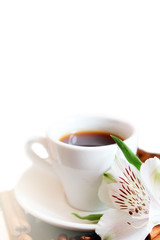 cup of coffee is,background