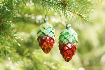 Nostalgischer Weihnachtsbaumschmuck