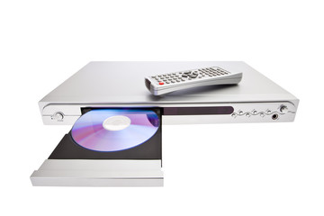 DVD player ejecting disc with remote control