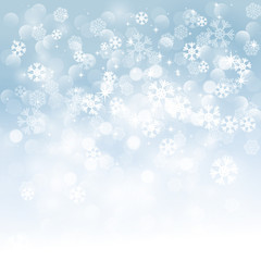 Snowflakes background