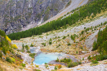 Lac dans un parc national